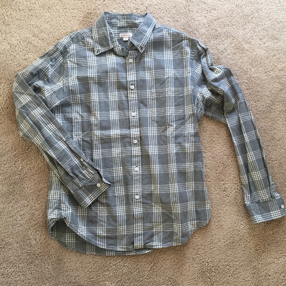 Merona long sleeve button-up